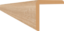 Уголок  универсальный МДФ Дуб Сонома 2700х24х24 мм - фото 4889