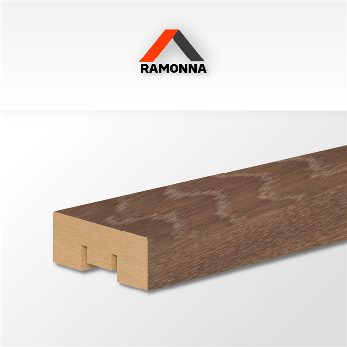 Интерьерная рейка МДФ RAMONNA Кофейный шелк Nature Wood 2750*16*40 rmn13068 - фото 64884