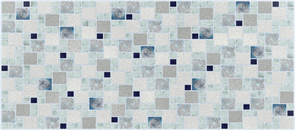 Панель ПВХ Мозаика 0.3 Морская соль 957х480 мм