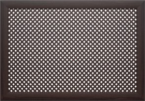 Экран для радиатора Глория Венге 600х600х12 мм