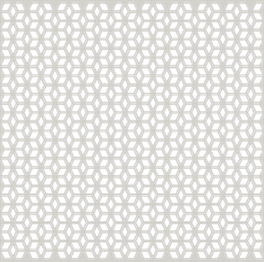 Потолочная панель ХДФ Илона Белая 595х595х3 мм