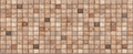 Панель ПВХ Мозаика 0.3 Микс Орех 957х480 мм - фото 31811