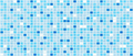 Панель ПВХ Мозаика 0.3  Микс голубой 957х480 мм - фото 31857