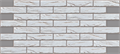 Панель ПВХ Мозаика 0.4  Лофт Белый 957х480 мм - фото 31877
