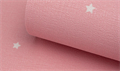 Вспененный ПВХ на клеевой основе "Розовый  со звёздами" 300х60х0,2 - фото 32726