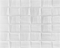 Панель ПВХ на клеевой основе "Мозайка белая" - фото 32836