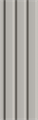 Панель Стеновая Реечная МДФ Stella Beats De Luxe Sandgrau 2700x119x16 (4шт.упак.) - фото 35875