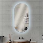 Зеркало с LED- подсветкой сенсорное, овальное, 50х100 см 10051-Zm1