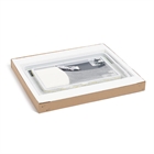 Зеркало с LED- подсветкой сенсорное, прямоугольное с гравировкой, 40х60 см 4060-Zm1