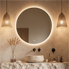 Зеркало с LED- подсветкой сенсорное, круглое, d=50 см 5059-Zm1