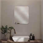 Зеркало с LED- подсветкой сенсорное, прямоугольное, 50х60 см 5061-Zm1