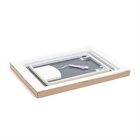 Зеркало с LED- подсветкой сенсорное, прямоугольное с гравировкой, 50х70 см 5071-Zm1