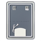 Зеркало с LED- подсветкой сенсорное, прямоугольное с гравировкой, 60х80 см 6082-Zm2