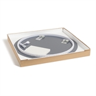 Зеркало с LED- подсветкой сенсорное, круглое, d=70 см 7072-Zm1