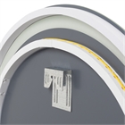 Зеркало с LED- подсветкой сенсорное, круглое с гравировкой, d=70 см 7075-Zm1