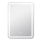 Зеркало с LED- подсветкой, сенсором и подогревом, прямоугольное с гравировкой, 50х70 см 5072-Zm1