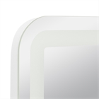 Зеркало с LED-подсветкой, сенсором и подогревом, прямоугольное с гравировкой, 60х80см 6083-Zm1