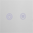 Зеркало с LED- подсветкой сенсорное и подогревом, прямоугольное с кантом, 60х80см, черный 6086-Zm1