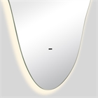 Зеркало с LED- подсветкой бесконтактный сенсор, фигурное, 60х110 см 11060-Zm1