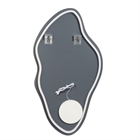 Зеркало с LED- подсветкой бесконтактный сенсор, фигурное, 60х110 см 11060-Zm1