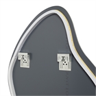 Зеркало с LED- подсветкой бесконтактный сенсор, фигурное, 60х110 см 11060-Zm1
