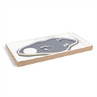 Зеркало с LED- подсветкой бесконтактный сенсор, фигурное, 60х110 см 11060-Zm1