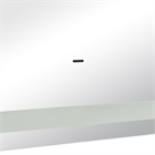 Зеркало с LED- подсветкой бесконтактный сенсор, квадратное с гравировкой, 60х60 см 6061-Zm1