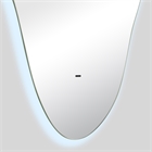 Зеркало с LED- подсветкой бесконтактный сенсор, фигурное, 45х77 см 7745-Zm1