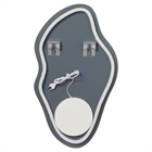 Зеркало с LED- подсветкой бесконтактный сенсор, фигурное, 45х77 см 7745-Zm1